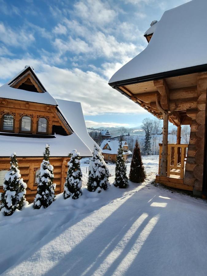 Goralska Chatka 2 Highland Cottage - Split Ac, Jacuzzi, Sauna, Private Parking, Mountains View, Garden, Закопане Экстерьер фото