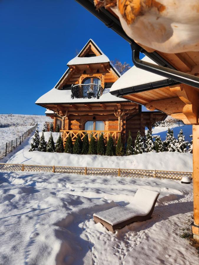 Goralska Chatka 2 Highland Cottage - Split Ac, Jacuzzi, Sauna, Private Parking, Mountains View, Garden, Закопане Экстерьер фото