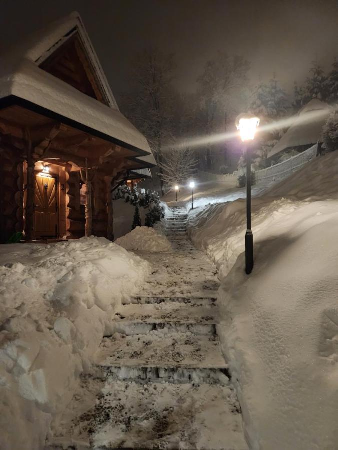 Goralska Chatka 2 Highland Cottage - Split Ac, Jacuzzi, Sauna, Private Parking, Mountains View, Garden, Закопане Экстерьер фото