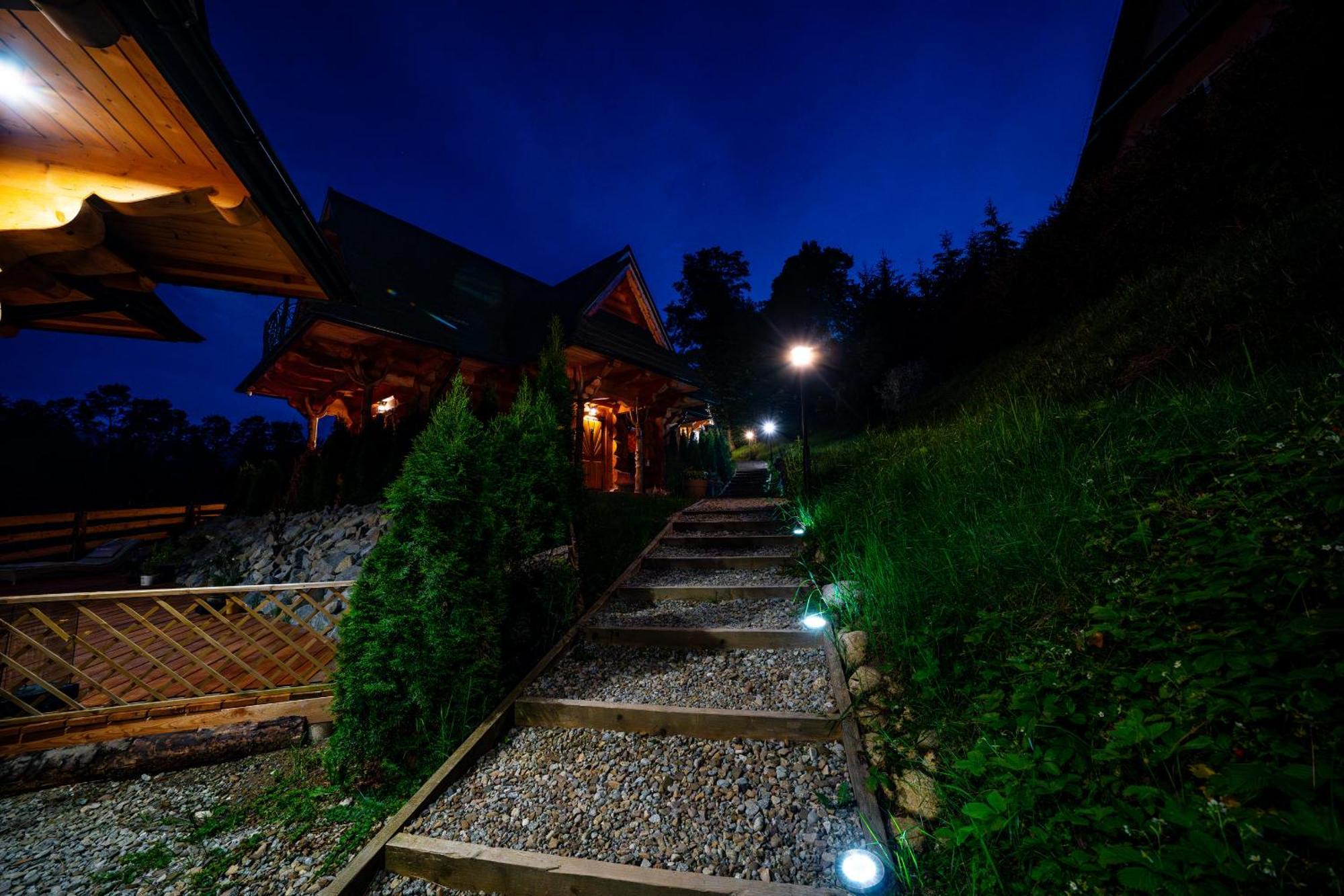 Goralska Chatka 2 Highland Cottage - Split Ac, Jacuzzi, Sauna, Private Parking, Mountains View, Garden, Закопане Экстерьер фото