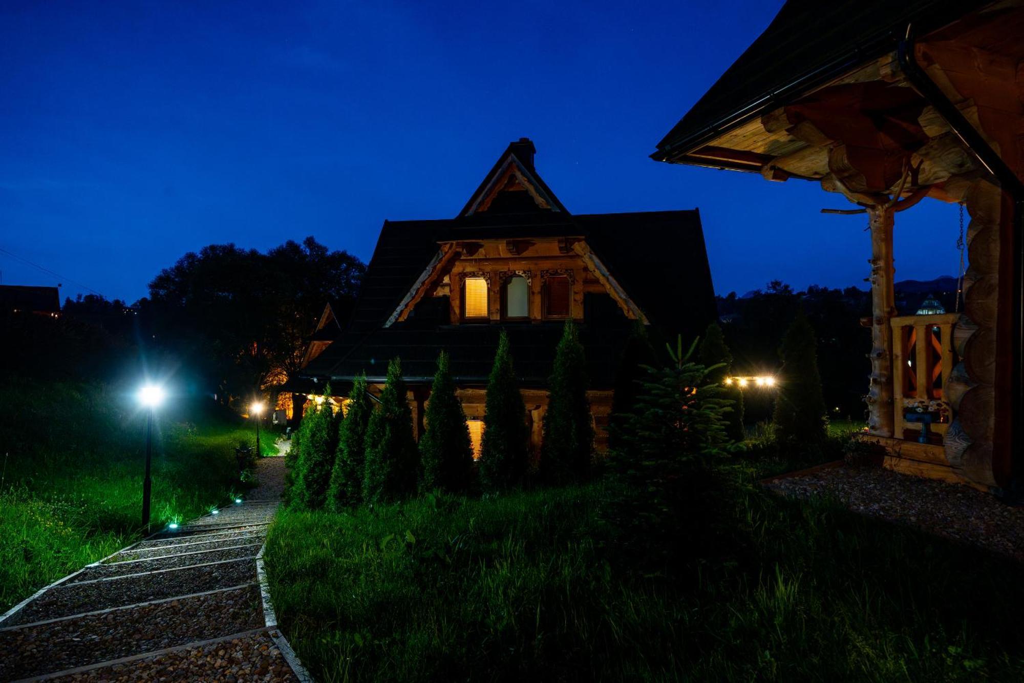 Goralska Chatka 2 Highland Cottage - Split Ac, Jacuzzi, Sauna, Private Parking, Mountains View, Garden, Закопане Экстерьер фото