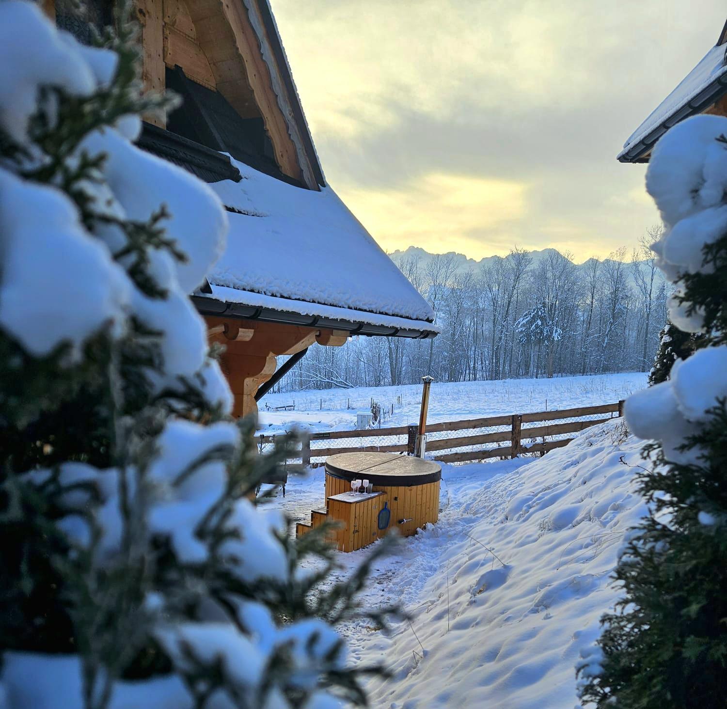 Goralska Chatka 2 Highland Cottage - Split Ac, Jacuzzi, Sauna, Private Parking, Mountains View, Garden, Закопане Экстерьер фото