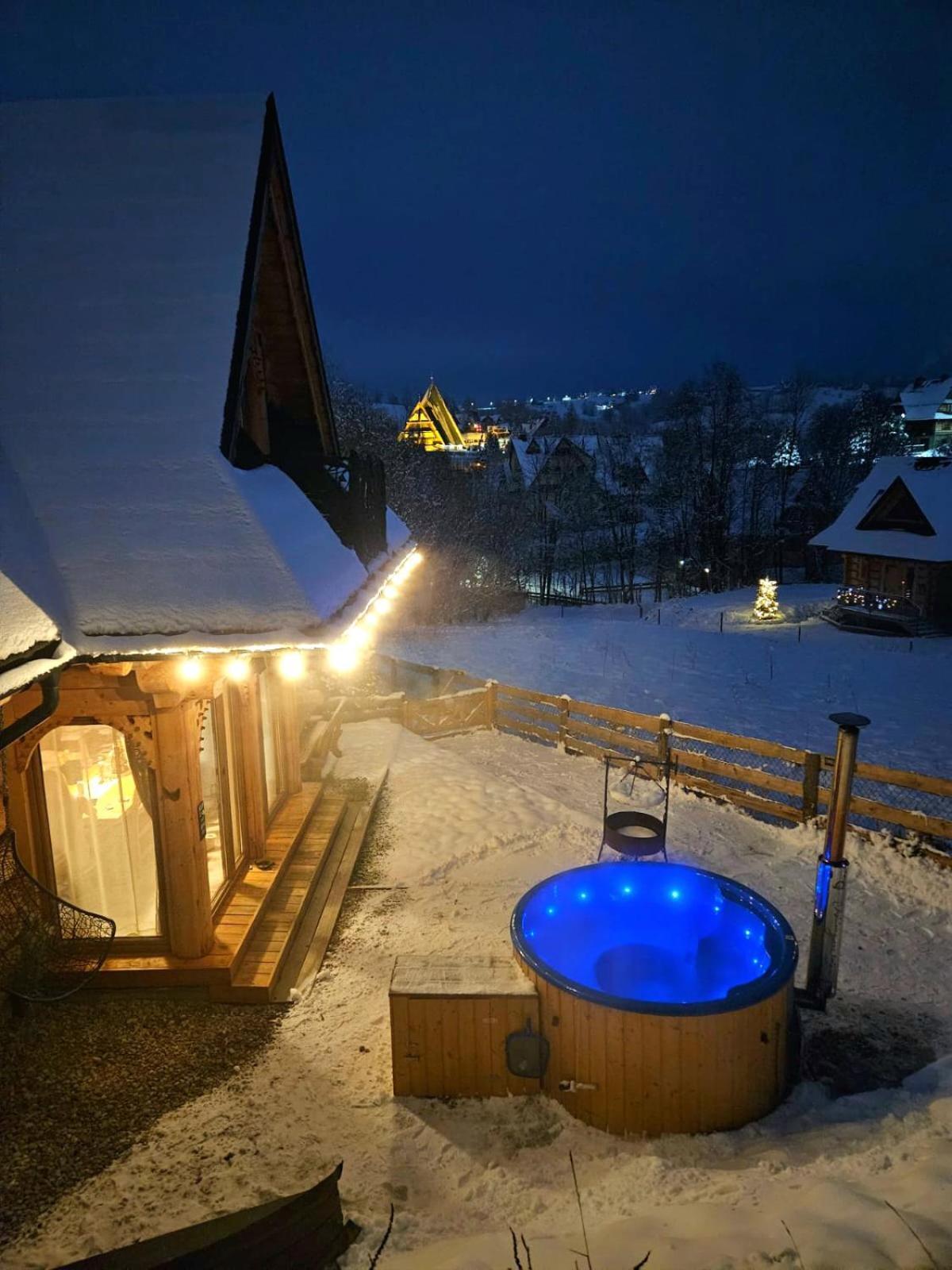Goralska Chatka 2 Highland Cottage - Split Ac, Jacuzzi, Sauna, Private Parking, Mountains View, Garden, Закопане Экстерьер фото